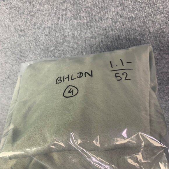 BHLDN Beckett Green Sage Sleeveless Maxi Dress Satin Gown Size 4 - Picture 12 of 12